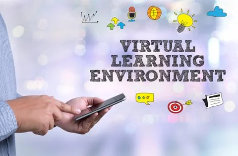 VIRTUAL LEARNING ENVIRONMENT 写真素材
