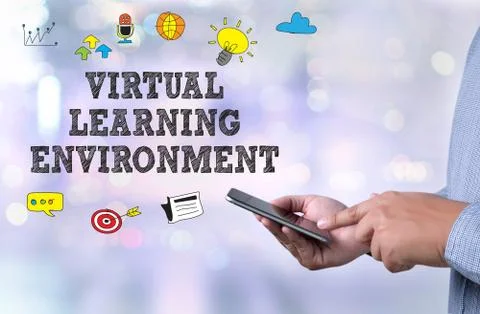 VIRTUAL LEARNING ENVIRONMENT 写真素材