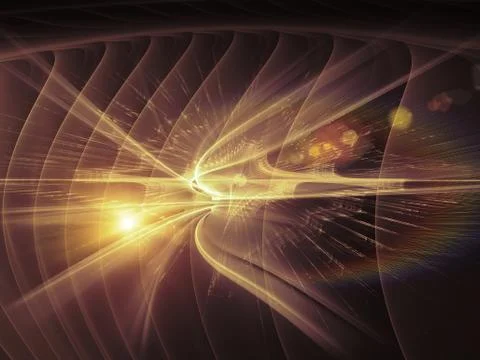 Virtual Light Waves イラスト素材