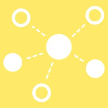 Virtual Links icon Stock Illustration