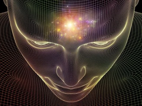 Virtual mind Illustration