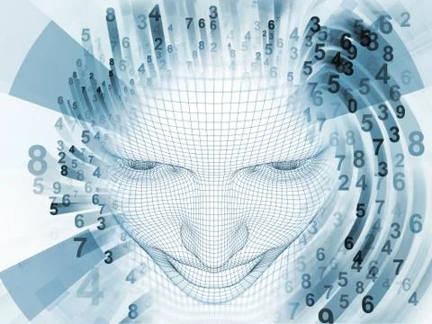 Virtual Mind Stock Illustration