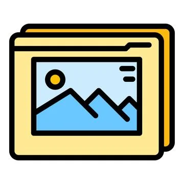 Virtual multimedia reality icon vector flat Stock Illustration