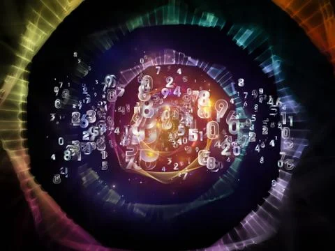 Virtual Network Illustrazione stock