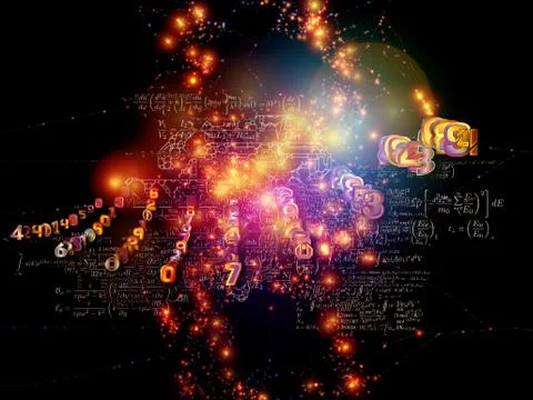 Virtual Network Stock Illustration