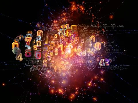 Virtual Network Illustrazione stock