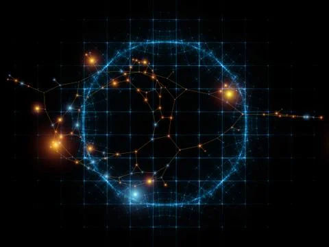 Virtual Network 스톡 일러스트