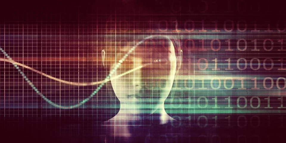 Virtual Network Stock Illustration