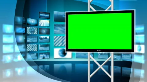Virtual News Studio 8 Loop Vidéo 716682