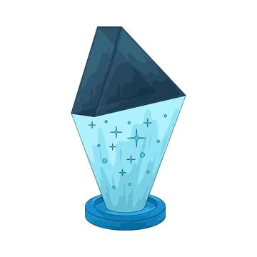 Virtual Object illustration Stock Illustration