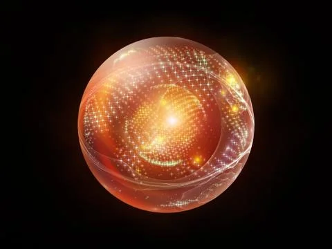 Virtual Paperweight Illustrazione stock