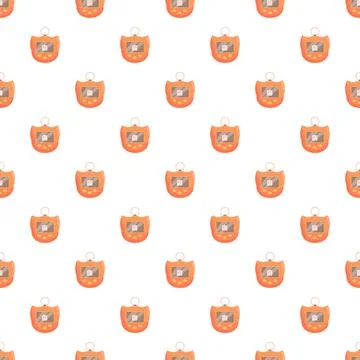 Virtual pet digital game device seamless pattern イラスト素材