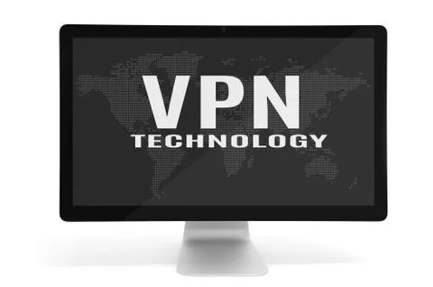 Virtual Private Network concept Illustrazione stock
