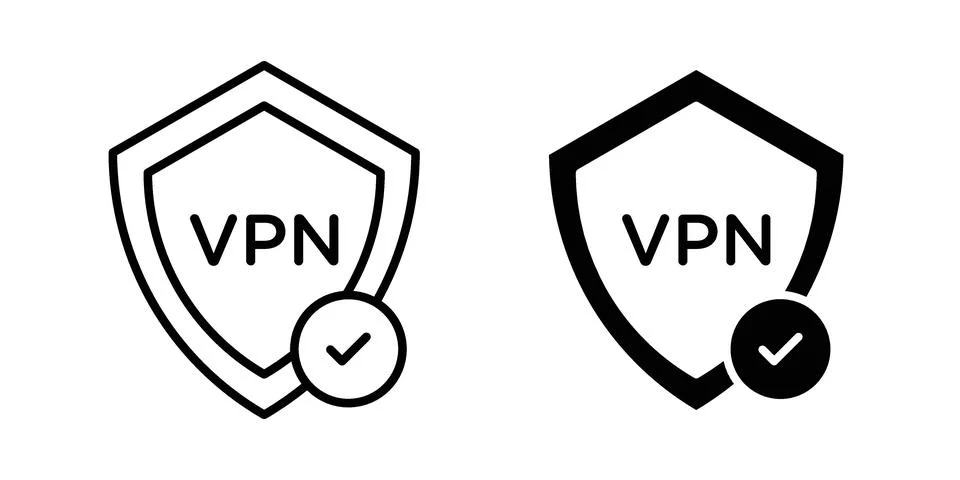 Virtual private network icon vector design. EPS10 Stock Illustration