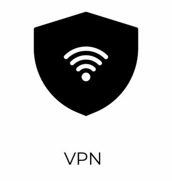Virtual Private Network Illustrazione stock