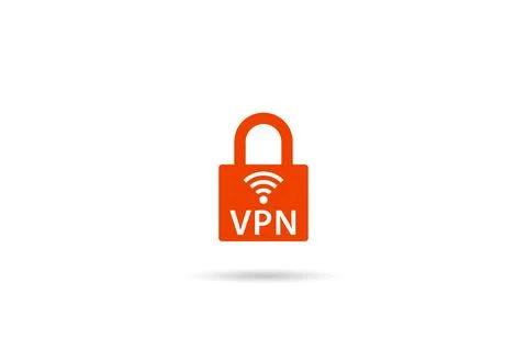 Virtual private network VPN cyber concept Stock Illustration