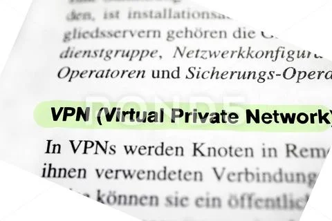 Virtual Private Network (VPN) Stock Photos