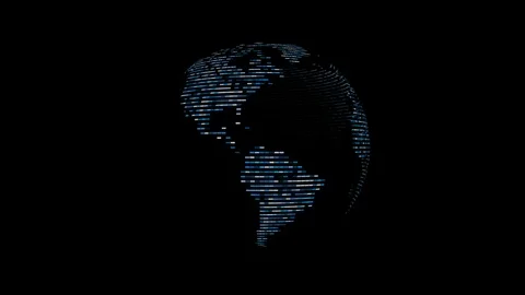 Virtual Programming of artificial intelligence algorithm Stock Footage 98550351