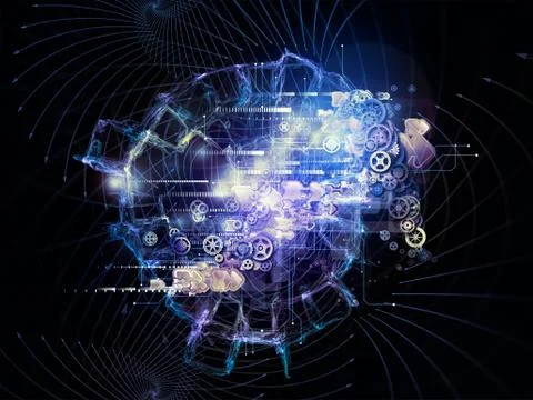Virtual Progress Stock Illustration