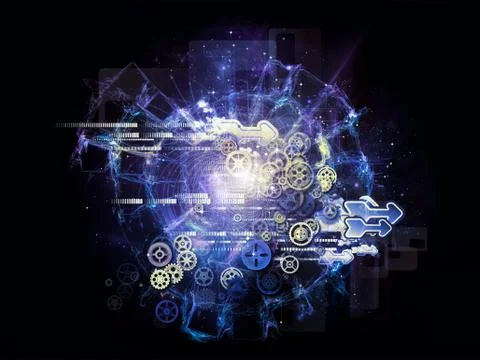 Virtual Progress Stock Illustration