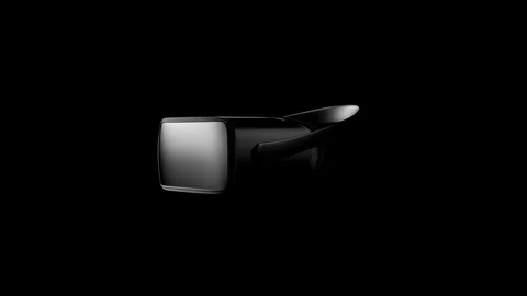 Virtual reality 3d. 360 Panorama looped. Alpha chanel included. VR Stock Footage 95677950