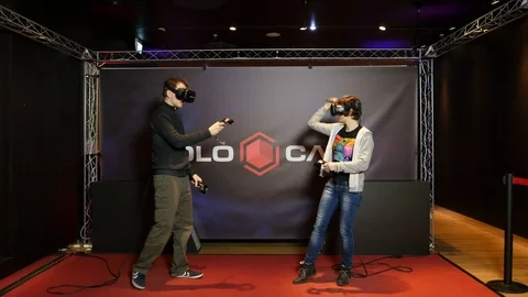 Virtual reality with 3d glasses Stock Footage 118248812