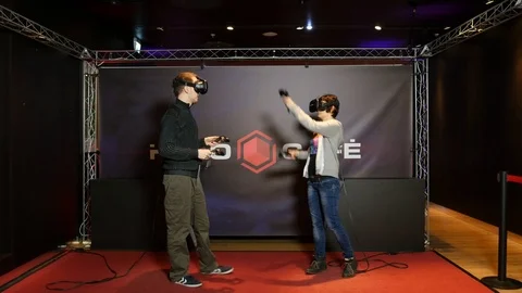 Virtual reality with 3d glasses Stock Footage 118248871