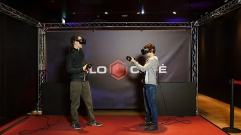 Virtual reality with 3d glasses Stock Footage 118249009