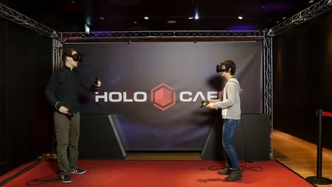 Virtual reality with 3d glasses Stock Footage 118249072