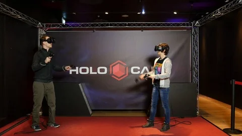 Virtual reality with 3d glasses Stock Footage 118249126