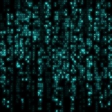 Virtual reality, abstract blue technology background, vector illustration 库存插图