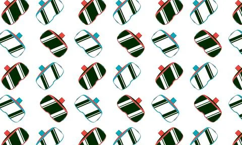 Virtual reality background. Design for web page or print Stock Illustration