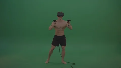 Bodybuilder Green Screen Stock Videos – Royalty-Free HD & 4K Videos
