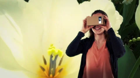 Virtual reality composition Stock Footage 61801600