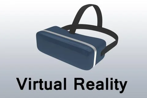 Virtual Reality concept Stock Illustration