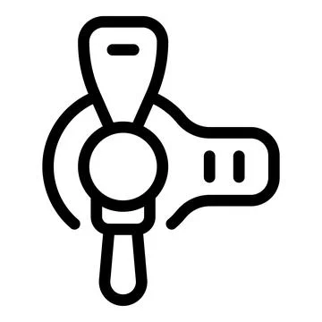Virtual reality controller emitting signals, offering immersive and interacti Illustrazione stock