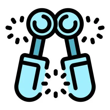 Virtual reality controllers glowing, creating immersive experience 스톡 일러스트