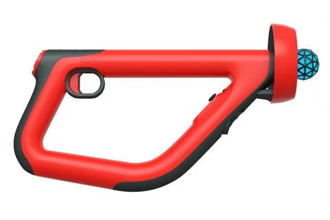 Virtual reality controllers for online and cloud gaming on white background Illustrazione stock