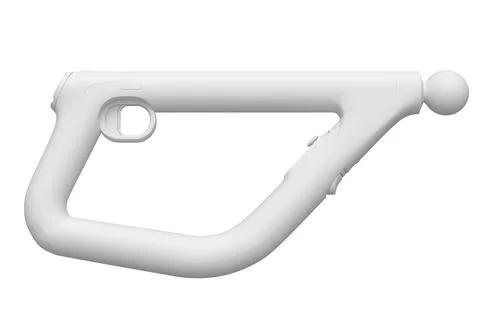 Virtual reality controllers for online and cloud gaming on white background Stock Illustration