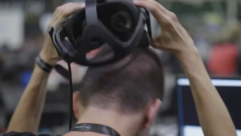 Virtual reality developer Stock Footage 109480568