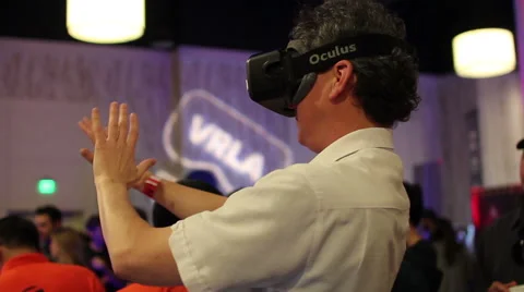 Virtual Reality Expo Stock Footage 48518304