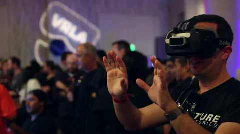 Virtual Reality Expo Video stock 49022105