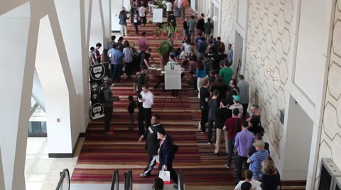 Virtual Reality Expo Stock Footage 49054305