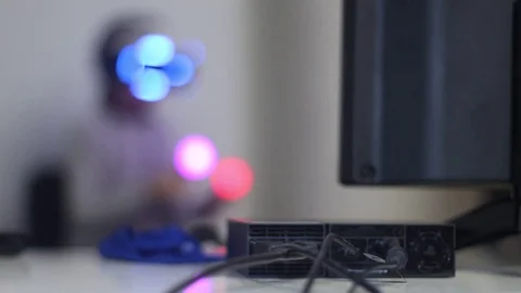 Virtual reality Stock Footage 81790045