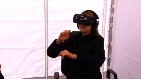 The virtual reality Stock Footage 98190684