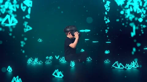 Virtual reality Stock Footage 148781052