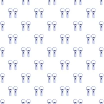 Virtual reality game controllers creating seamless pattern design Stock Illustration