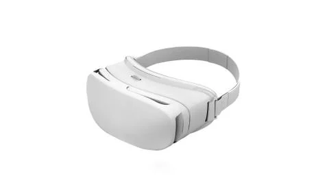 Virtual Reality Glasses. 3D Illustration Stock Photos