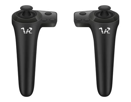 Virtual reality glasses controller vr vector illustration Stock Illustration