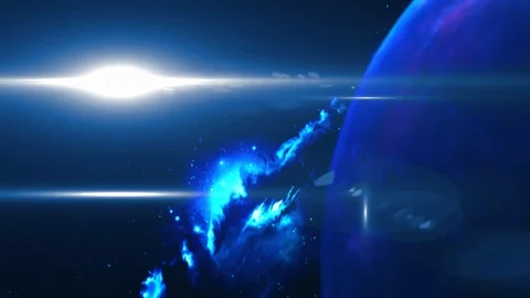 Virtual Reality Glasses Fly In A Spaceship Stock Footage 122104932